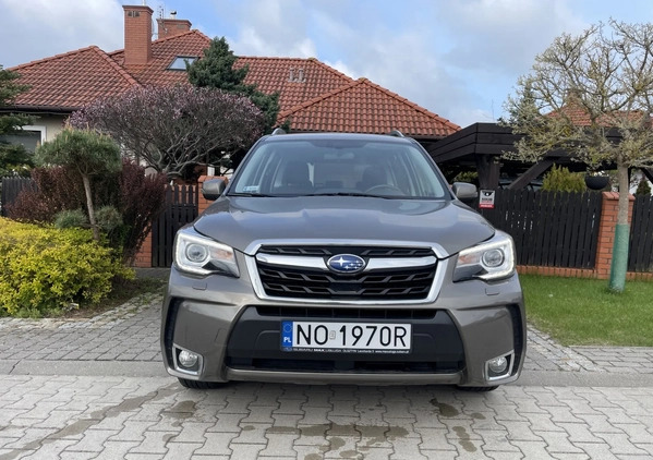 Subaru Forester cena 85000 przebieg: 98500, rok produkcji 2017 z Olsztyn małe 67